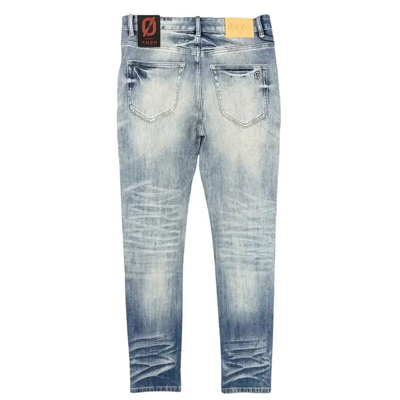 Anom 360 Blue Wash Skinny Jeans (2)