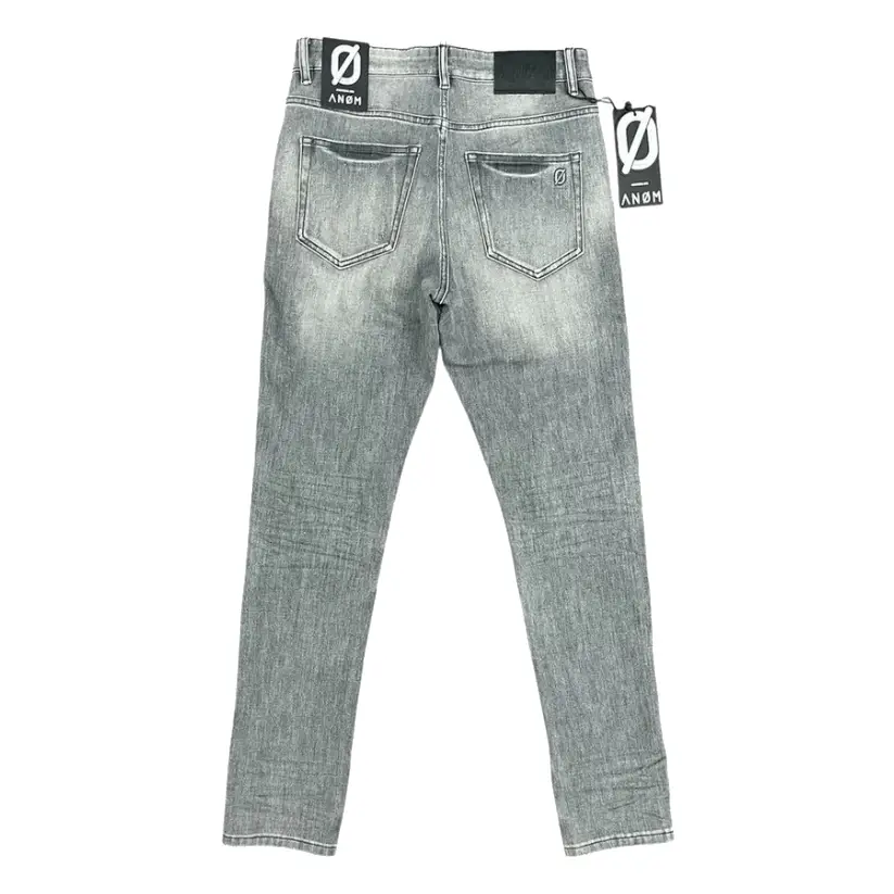 Anom Grey Wash Skinny Jeans (2)