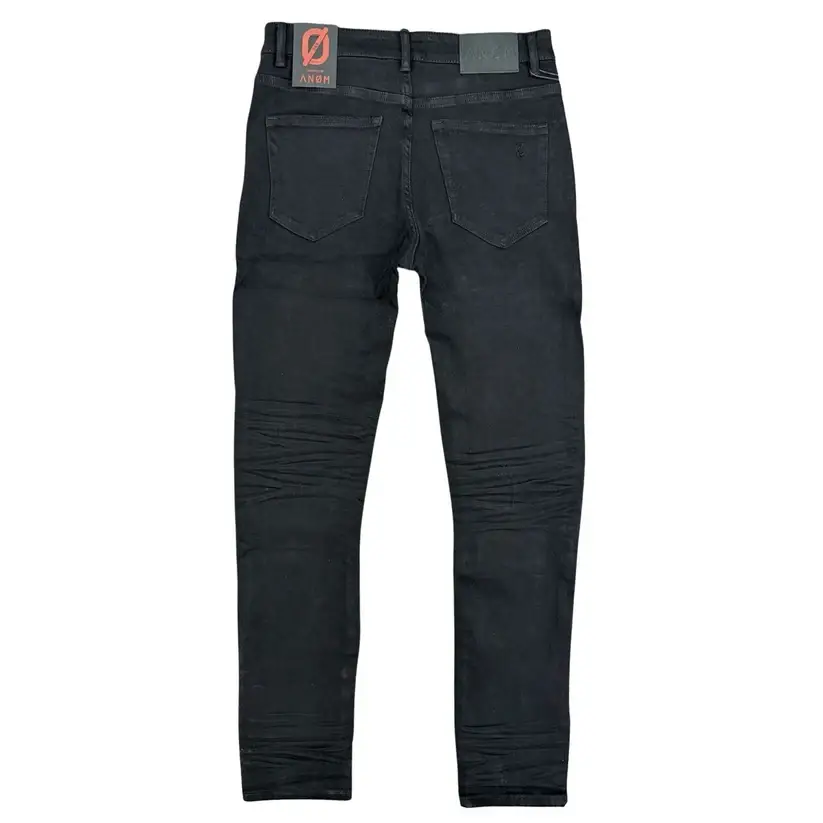 Anom Jet Black Skinny Jeans (1)