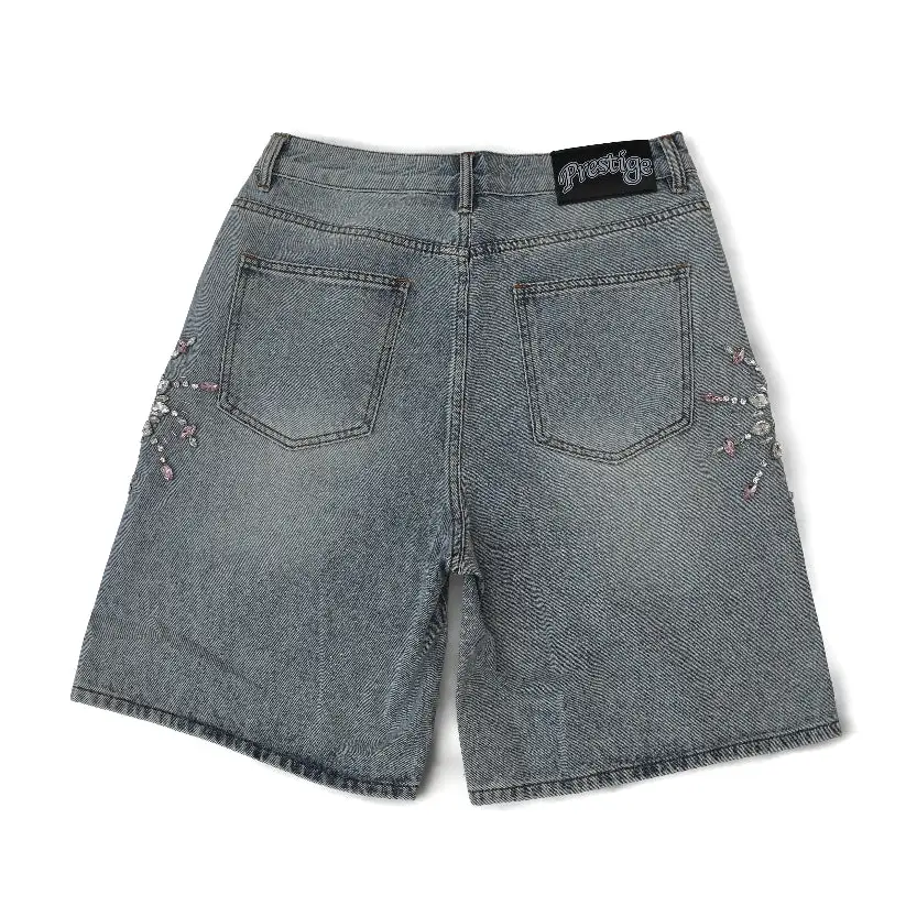 Prestige “Emerald” Jean Shorts (2)
