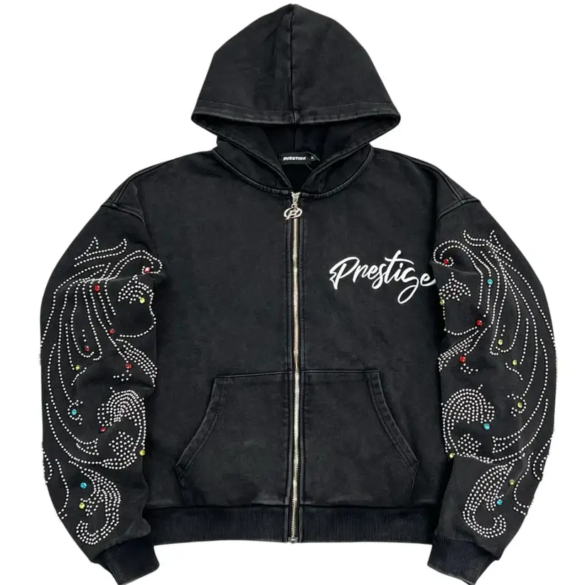 Prestige Monarch Rhinestone Hoodie