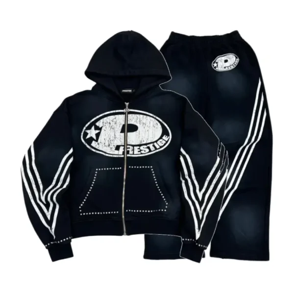 Prestige P Logo Rhinestone Tracksuit (2)