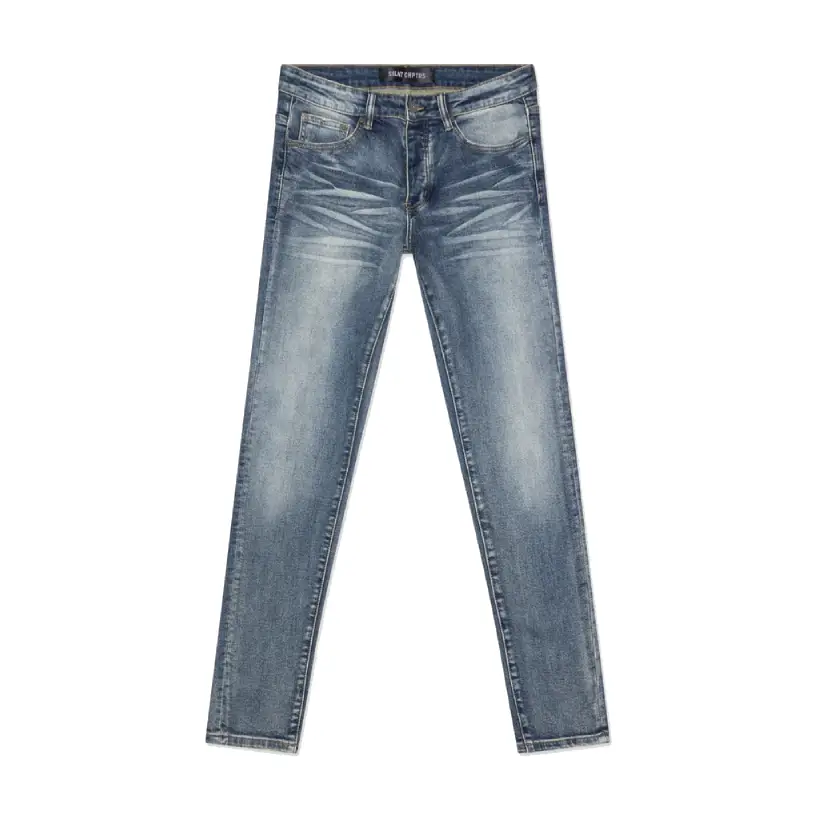 Prestige X Chptrs Skinny Jeans Dark Blue Wash (1)