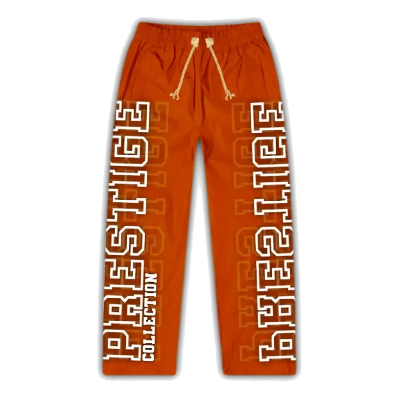 prestige nylon sweatpants orange prestige nylon sweatpants orange